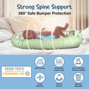 Baby Lounger - Green Crocodile