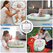 Baby Lounger - Green Crocodile